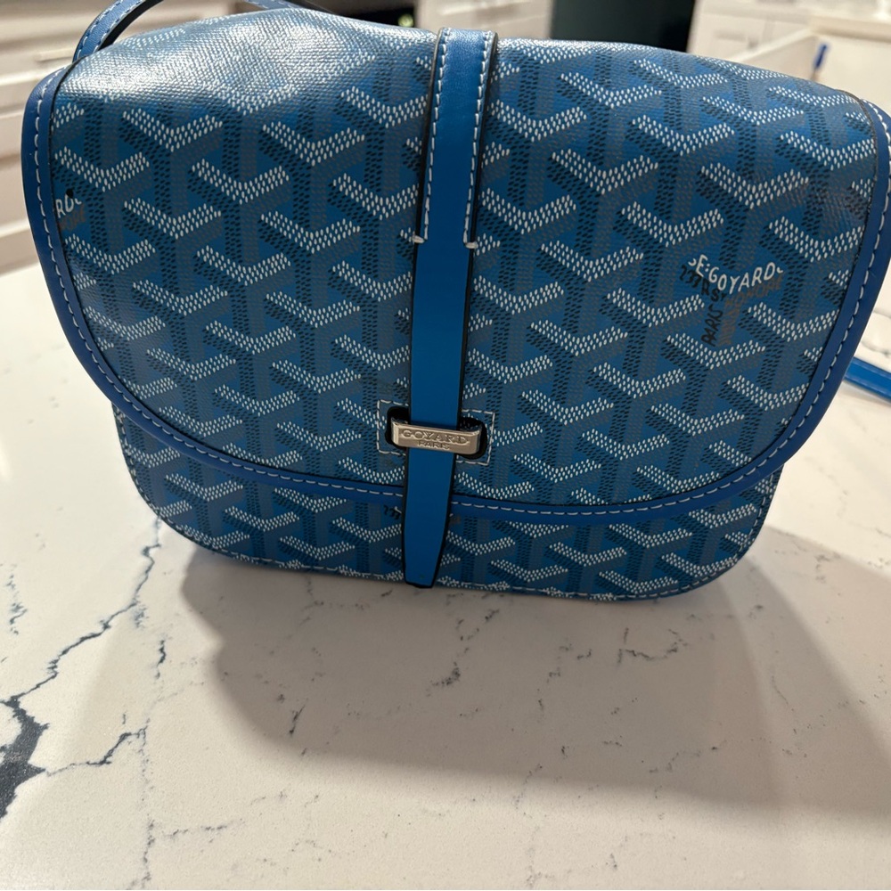 Blue Patterned Women's Bag